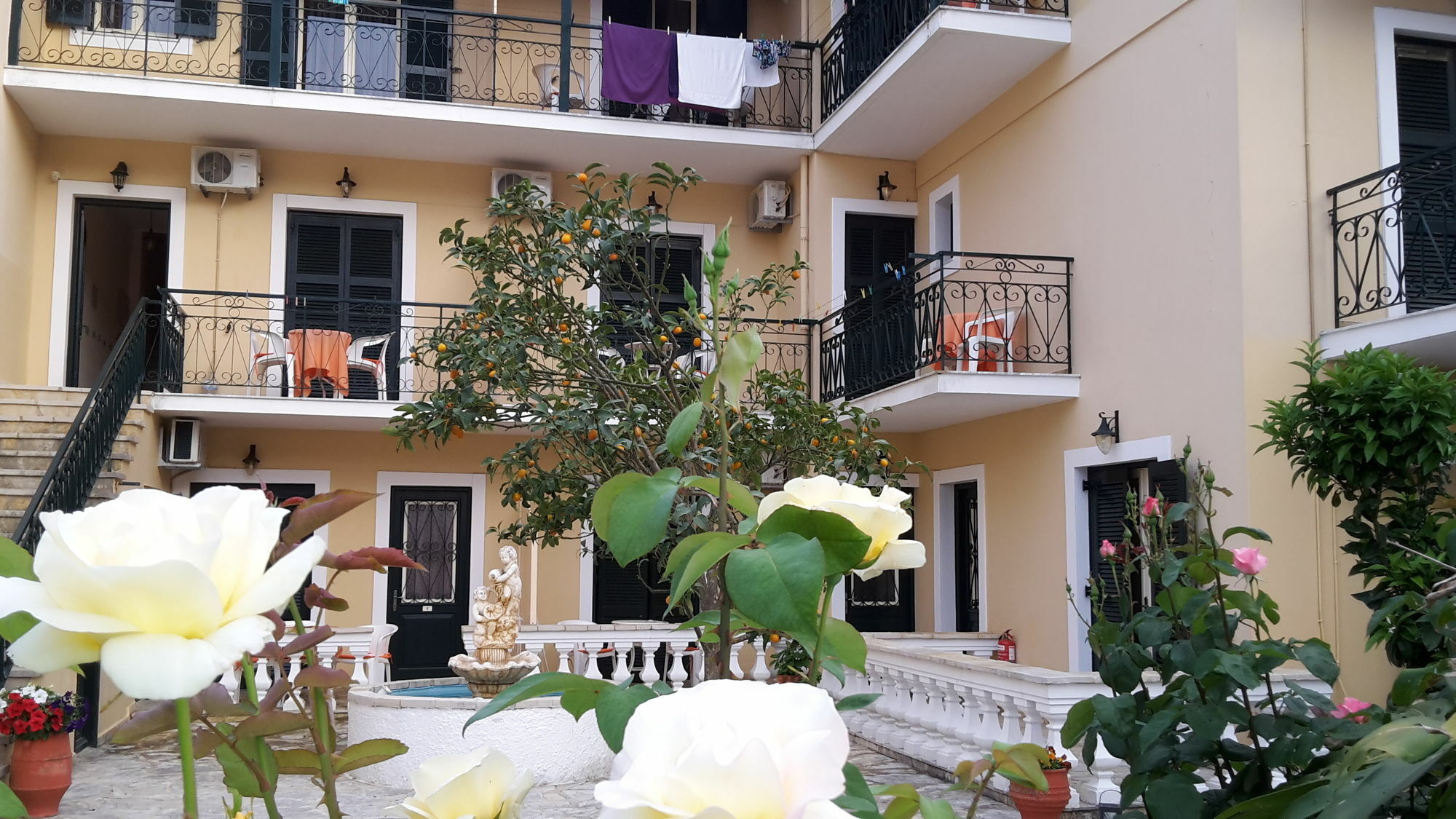 Elli Marina Studios And Apartments Benitses  Luaran gambar